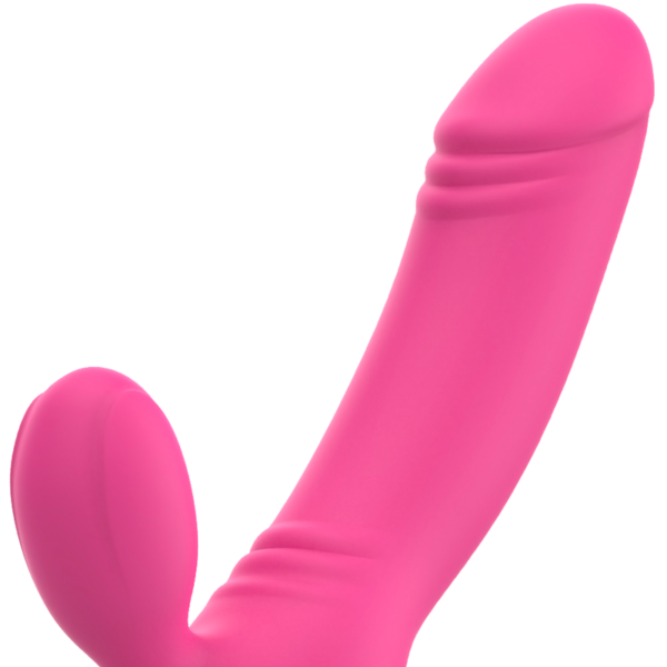 OHMAMA - VIBRATEUR BIX DOUBLE STIMULATION ÉDITION NOËL ROSE - – Image 3