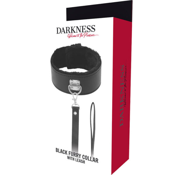DARKNESS - COLLIER DOUBLÉ AVEC CHAÎNE EN TITANE - – Image 6