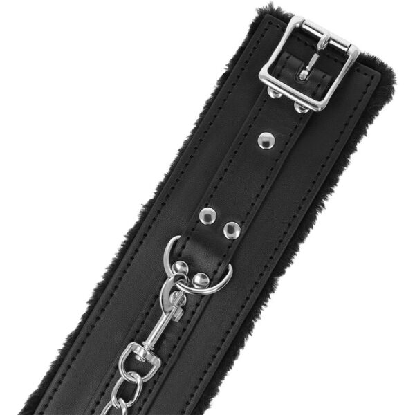 DARKNESS - MENOTTES BDSM DOUBLÉES NOIRES - – Image 4