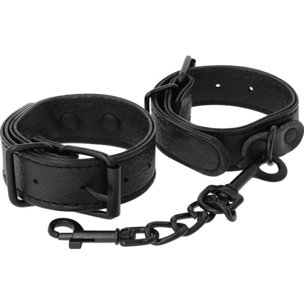 DARKNESS - MENOTTES TEXTURÉES LARGES ET MINCE - – Image 2
