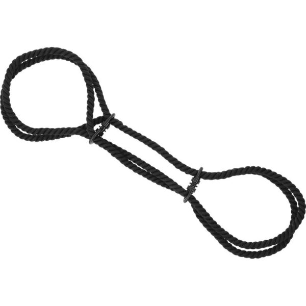 DARKNESS - MENOTTES EN CORDE OU MENOTTES DE CHEVILLE 100% COTON - – Image 2