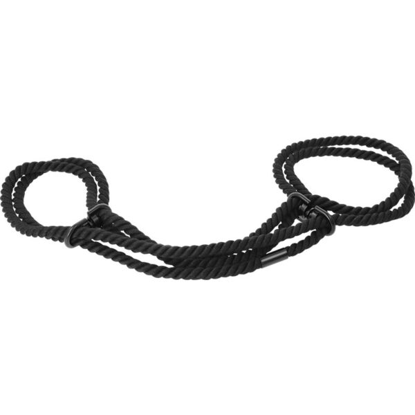 DARKNESS - MENOTTES EN CORDE OU MENOTTES DE CHEVILLE 100% COTON - – Image 3