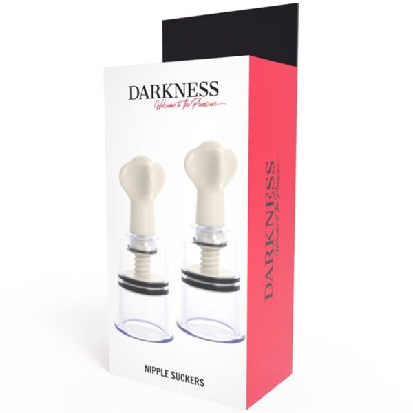 DARKNESS - VENTOUSE DE TAMELON TRANSPARENT DIAMÈTRE 5CM - – Image 4