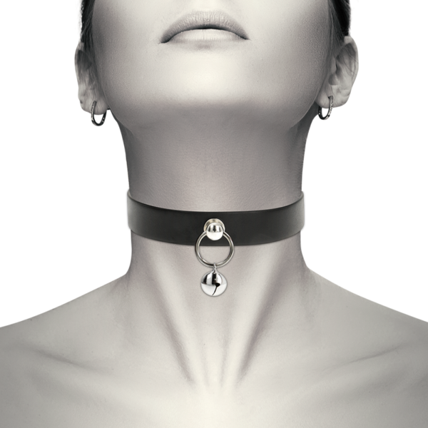 COQUETTE - CHIC DESIRE COLLIER CUIR VEGAN FEMME ACCESSOIRE HOCHET/CERCEAU - – Image 2
