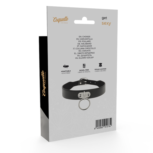 COQUETTE - CHIC DESIRE COLLIER EN CUIR VEGAN FEMME ACCESSOIRE FÉTICHE - – Image 6