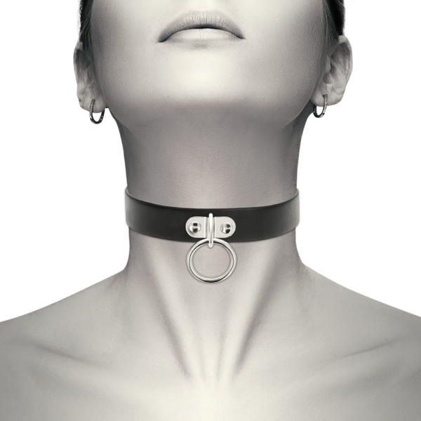 COQUETTE - CHIC DESIRE COLLIER EN CUIR VEGAN FEMME ACCESSOIRE FÉTICHE - – Image 2