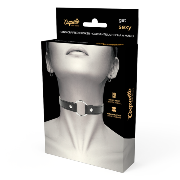COQUETTE - CHIC DESIRE COLLIER EN CUIR VEGAN ACCESSOIRE FEMME - – Image 5