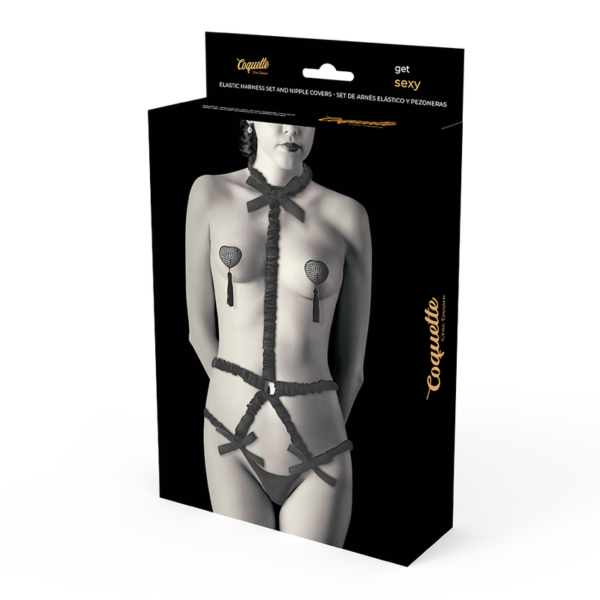 COQUETTE CHIC DESIRE - ENSEMBLE LINGERIE AVEC COUCHE-MALIN DE LUXE - – Image 4
