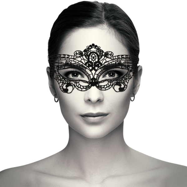 COQUETTE CHIC DESIRE - MASQUE FINE DENTELLE NOIRE - – Image 2
