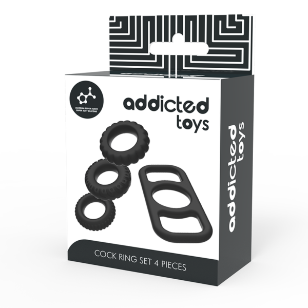 ADDICTED TOYS - ENSEMBLE DANNEAU PÉNIAL 4 PIÈCES - – Image 7