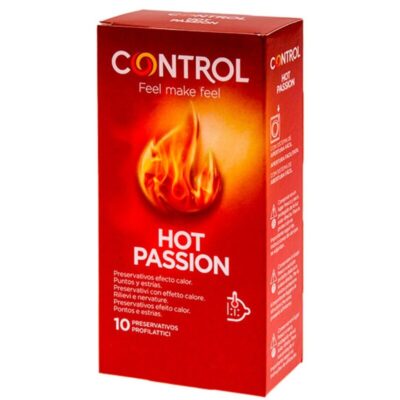CONTROL - EFFET RÉCHAUFFANT HOT PASSION 10 UNITÉS -