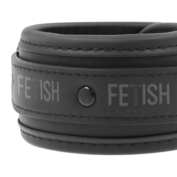 FETISH SUBMISSIVE - CHEVILLES EN CUIR VÉGÉTALIEN AVEC DOUBLURE EN NOPRÈNE - – Image 3