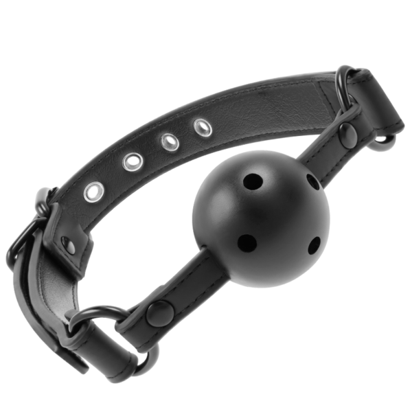 FETISH SUBMISSIVE - BÂILLON RESPIRANT VÉGAN - – Image 2