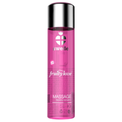 SWEDE - FRUITY LOVE HUILE À EFFET CHALEUR DE PAMPLEMOUSSE ET DE MANGUE 120 ML -