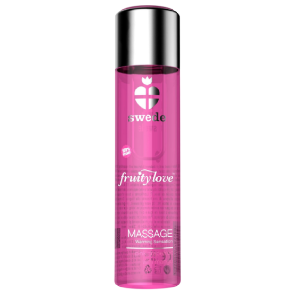 SWEDE - FRUITY LOVE HUILE À EFFET CHALEUR DE PAMPLEMOUSSE ET DE MANGUE 120 ML -