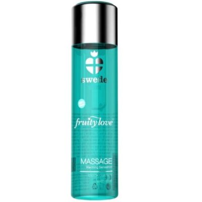 SWEDE - FRUITY LOVE HUILE DE MASSAGE EFFET CHAUFFANT CASSIS ET CITRON VERT 60 ML -