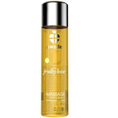 SWEDE - FRUITY LOVE EFFET RÉCHAUFFANT HUILE DE MASSAGE FRUITÉ TROPICALE AU MIEL 60 ML -