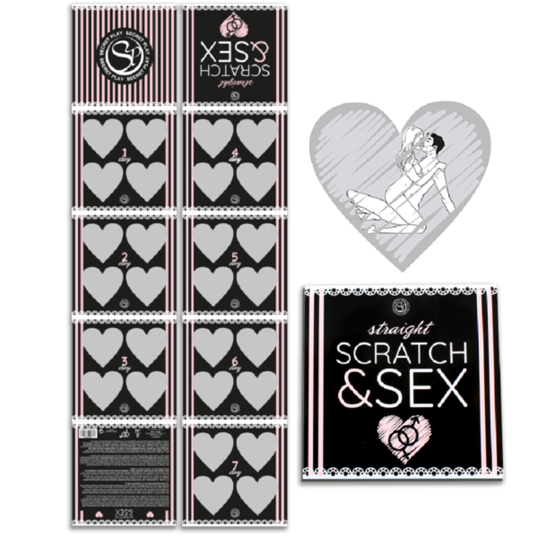 SECRETPLAY - JEU DE SCRATCH ET DE SEXE POUR COUPLES HAUTES (ES/EN/FR/PT/DE) -