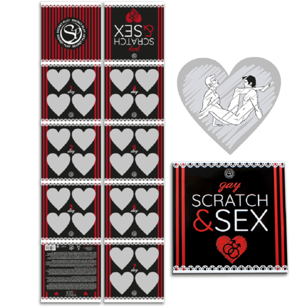SECRETPLAY - JEU SCRATCH & SEX GAY COUPLES (ES/EN/FR/PT/DE) -