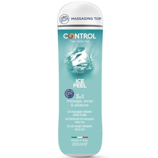 CONTROL - GEL 3 EN 1 SENSATION DE GLACE 200 ML -