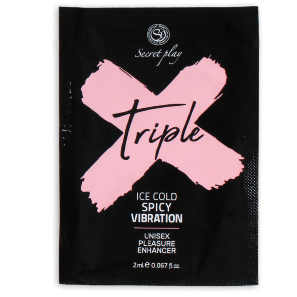 SECRETPLAY - UNIDOSE TRIPLE X INTENSIFICATEUR DE PLAISIR -