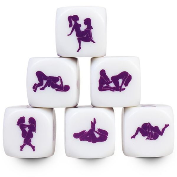 SECRETPLAY - DÉS KAMASUTRA LESBIEN 25 MM -