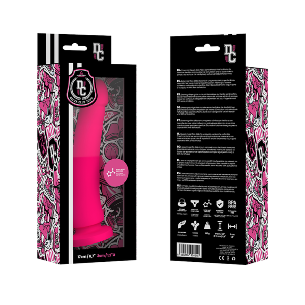 DELTA CLUB - TOYS GODE MÉDICAL SILICONE ROSE 17 CM -O- 3 CM - – Image 4