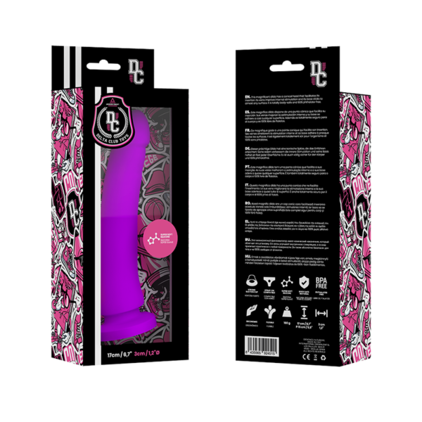 DELTA CLUB - TOYS GODE MÉDICAL LILAS SILICONE 17 CM -O- 3 CM - – Image 4