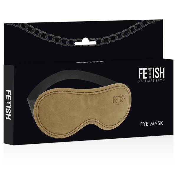 FETISH SUBMISSIVE ORIGEN - MASQUE EN CUIR VÉGAN AVEC DOUBLURE EN NÉOPRÈNE - – Image 4