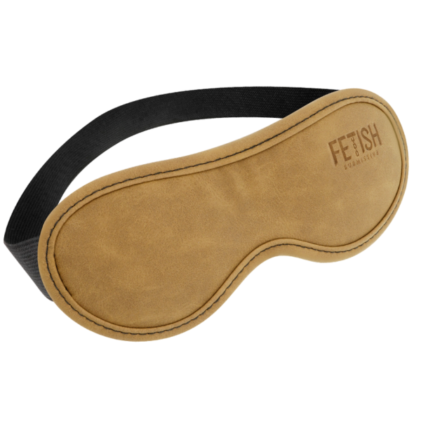 FETISH SUBMISSIVE ORIGEN - MASQUE EN CUIR VÉGAN AVEC DOUBLURE EN NÉOPRÈNE - – Image 2