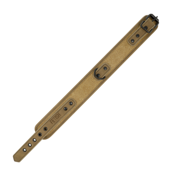 FETISH SUBMISSIVE ORIGEN - COLLIER DOUBLÉ EN NÉOPRÈNE AVEC CHAÎNE - – Image 7