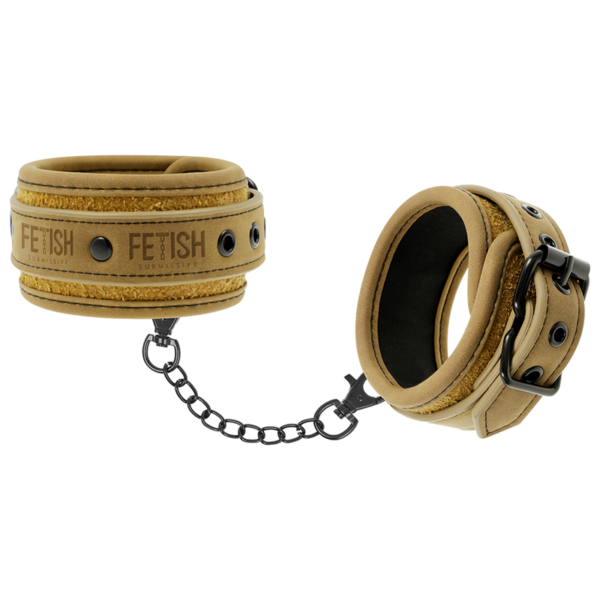 FETISH SUBMISSIVE ORIGEN - CHEVILLES EN CUIR VÉGAN AVEC DOUBLURE EN NÉOPRÈNE - – Image 2