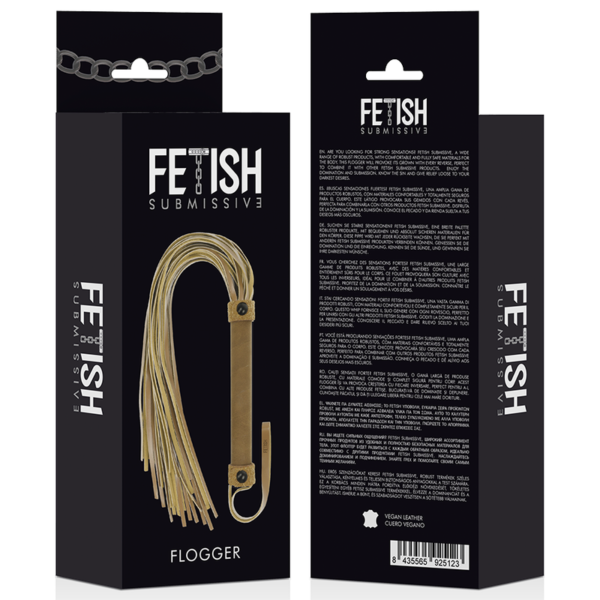 FETISH SUBMISSIVE ORIGEN - FOUET EN CUIR VÉGÉTALIEN - – Image 6
