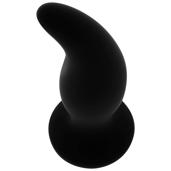 OHMAMA - PLUG ANAL EN SILICONE COURBÉ POINT P 12 CM - – Image 2