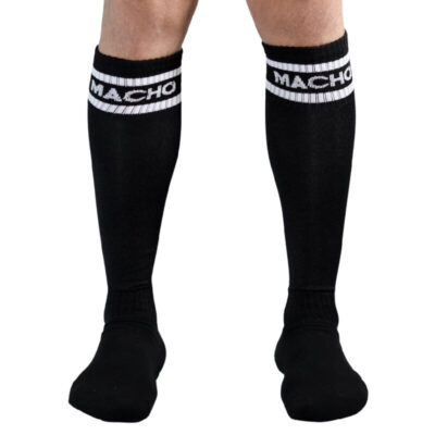 MACHO - CHAUSSETTES LONGUES TAILLE UNIQUE NOIR -