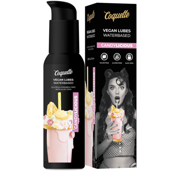 COQUETTE CHIC DESIRE - LUBRIFIANT VÉGAN CANDYLICIOUS PREMIUM EXPERIENCE 100ML -