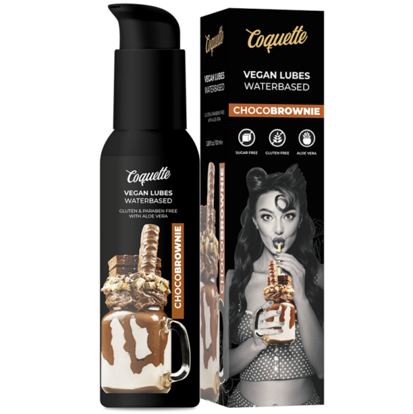 COQUETTE CHIC DESIRE - LUBRIFIANT VÉGÉTALIEN CHOCOBROWNIE PREMIUM EXPERIENCE 100ML -