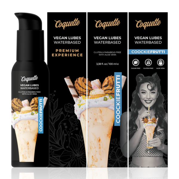 COQUETTE CHIC DESIRE - LUBRIFIANT VEGAN PREMIUM EXPERIENCE COOKIEFRUTTI 100ML - – Image 3