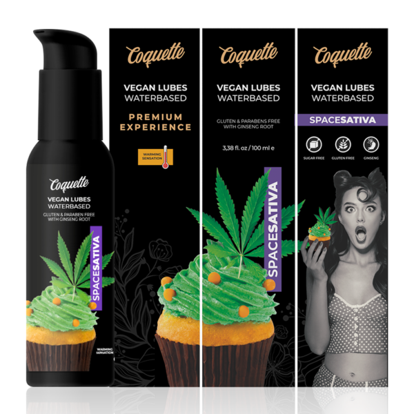 COQUETTE CHIC DESIRE - LUBRIFIANT VEGAN SPACE SATIVA PREMIUM EXPERIENCE 100 ML - – Image 3