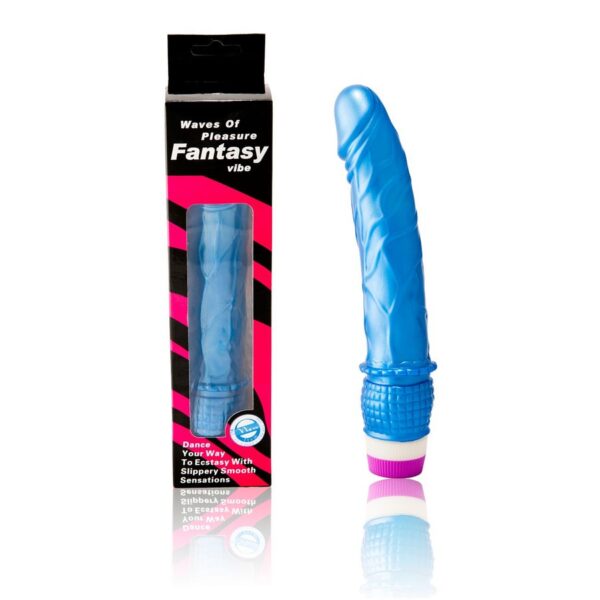 BAILE - VIBRATEUR VAGUES DE PLAISIR 23 CM BLEU -