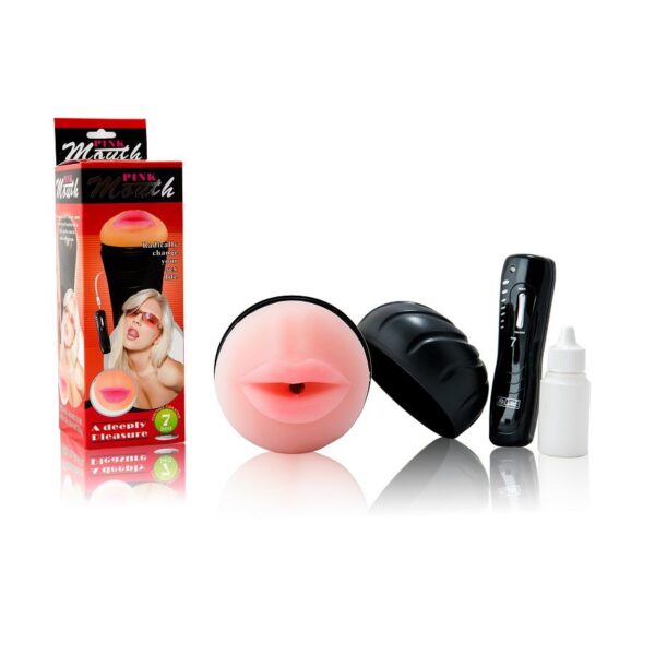 BAILE - MASTURBATEUR DE BOUCHE AVEC VIBRATEUR 7 RYTHMES -