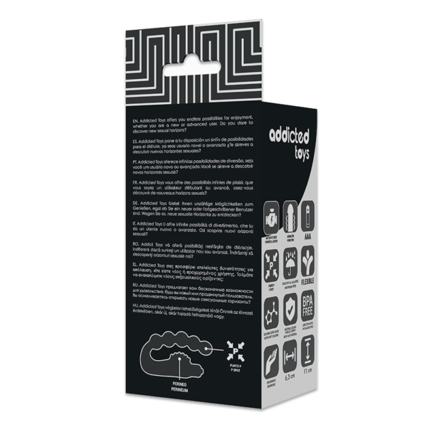ADDICTED TOYS - MASSEUR ANAL PROSTATIQUE AVEC VIBRATION - – Image 6