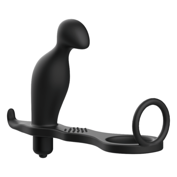 ADDICTED TOYS - PLUG ANAL AVEC ANNEAU EN SILICONE NOIR 12 CM - – Image 3