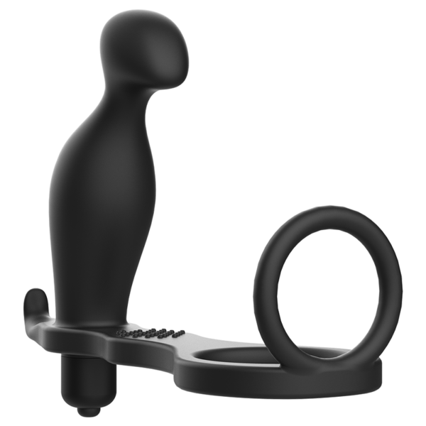ADDICTED TOYS - PLUG ANAL AVEC ANNEAU EN SILICONE NOIR 12 CM - – Image 2