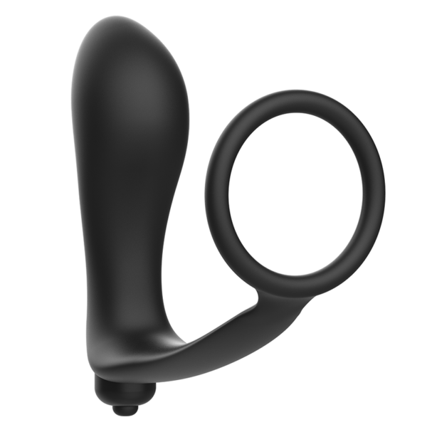 ADDICTED TOYS - PLUG ANAL VIBRANT AVEC ANNEAU PÉNIS - – Image 2