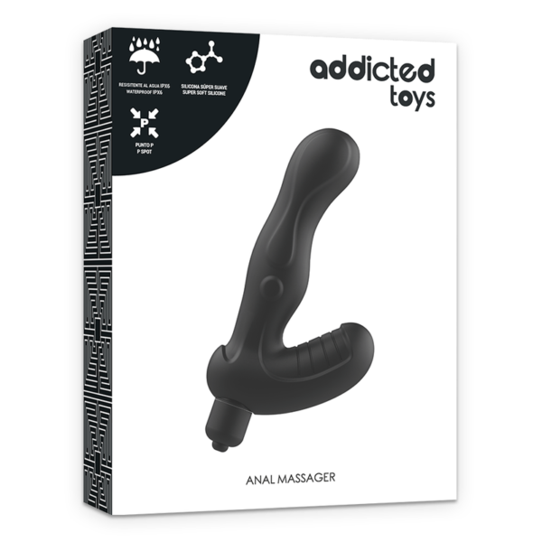 ADDICTED TOYS - STIMULATEUR ANAL DE PROSTATE EN SILICONE P-SPOT VIBE - – Image 6