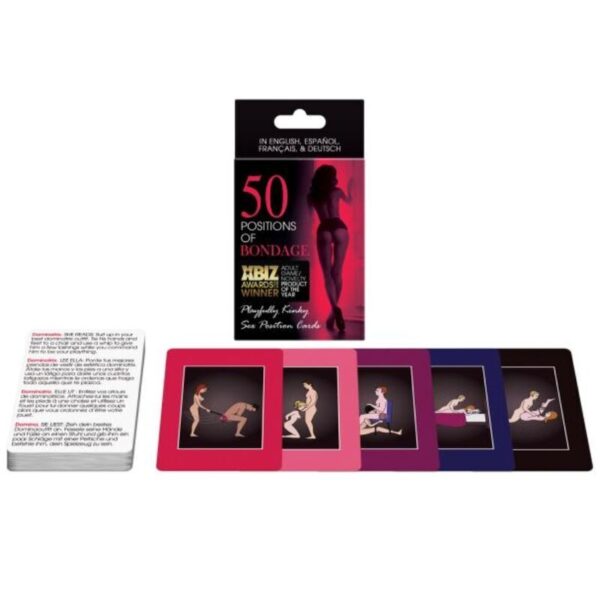 KHEPER GAMES - 50 POSITIONS DE CARTES BONDAGE - – Image 2