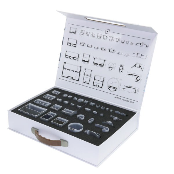 Mallette de démonstration profilé aluminium - Ledme Europe - Ledme - KB3056