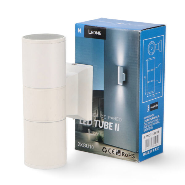 Applique Tube Blanche IP54 - Ledme - LM6196 – Image 5