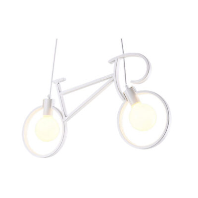 Plafonnier Vélo Vintage 2L Blanc - Ledme - LM8027